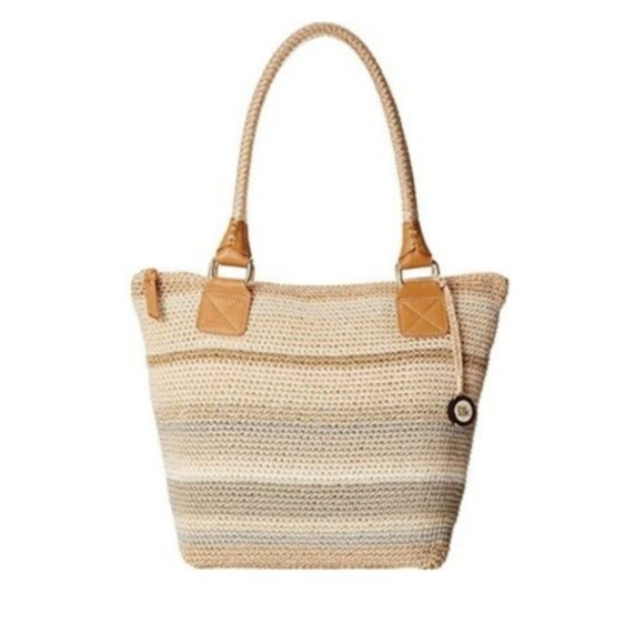 The Sak Cambria woven crochet tote purse - Picture 1 of 12